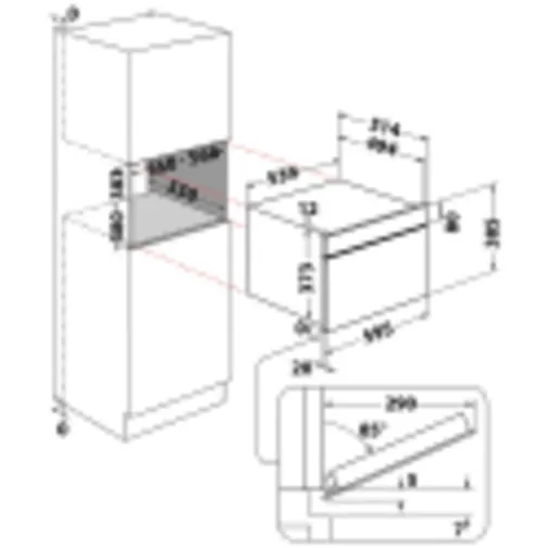 Whirlpool AMW731NB вбудована мікрохвильова піч Whirlpool з авто програмами - фото 9